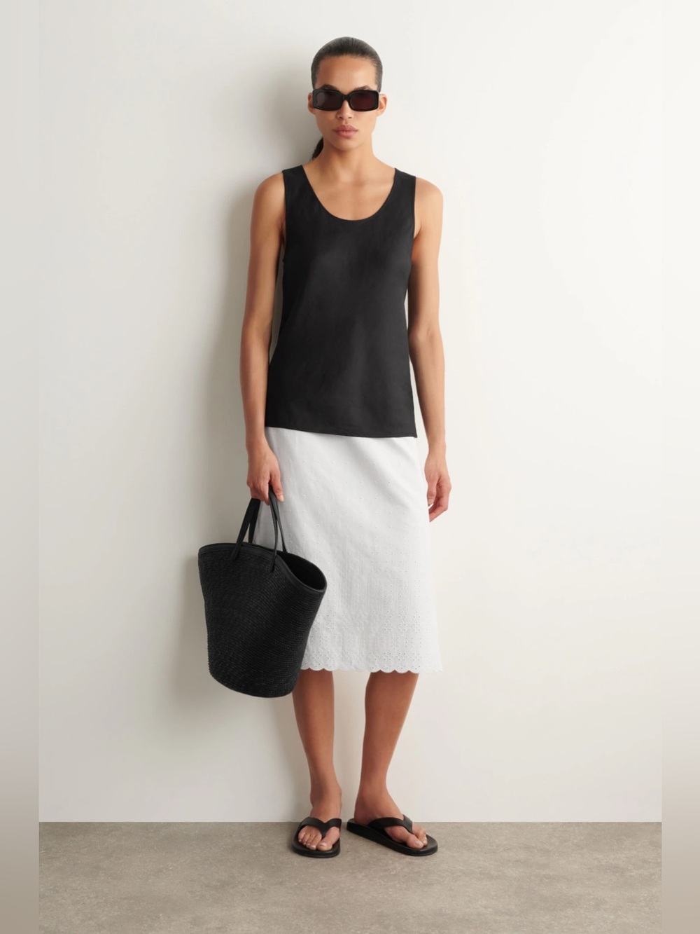NWT COS Size US6 100% Linen Tank